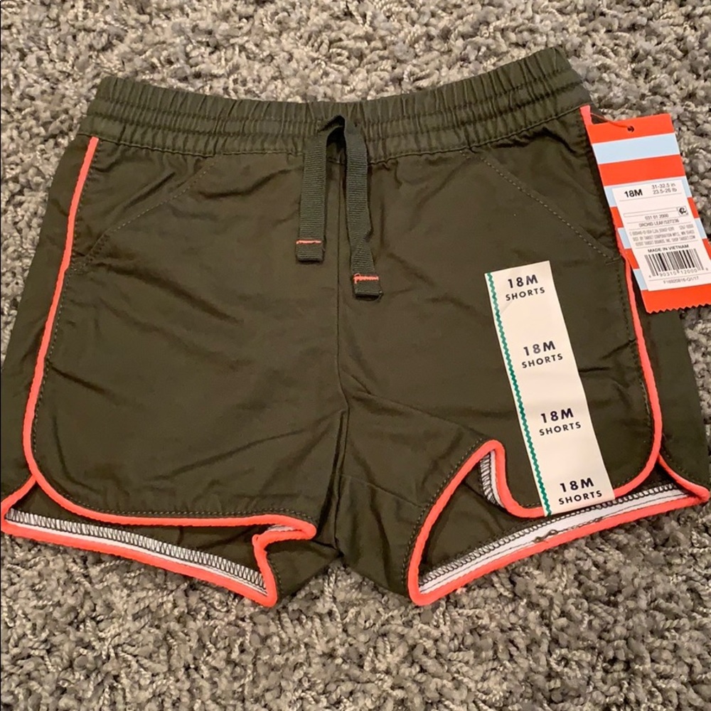 NEW 2 Pair Girls 18 Month Shorts ☀️ - Picture 2 of 6